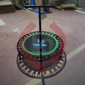 40 inch 42 inch Home Indoor rebounder Fitness Durable round Trampoline with adjustable handle bar