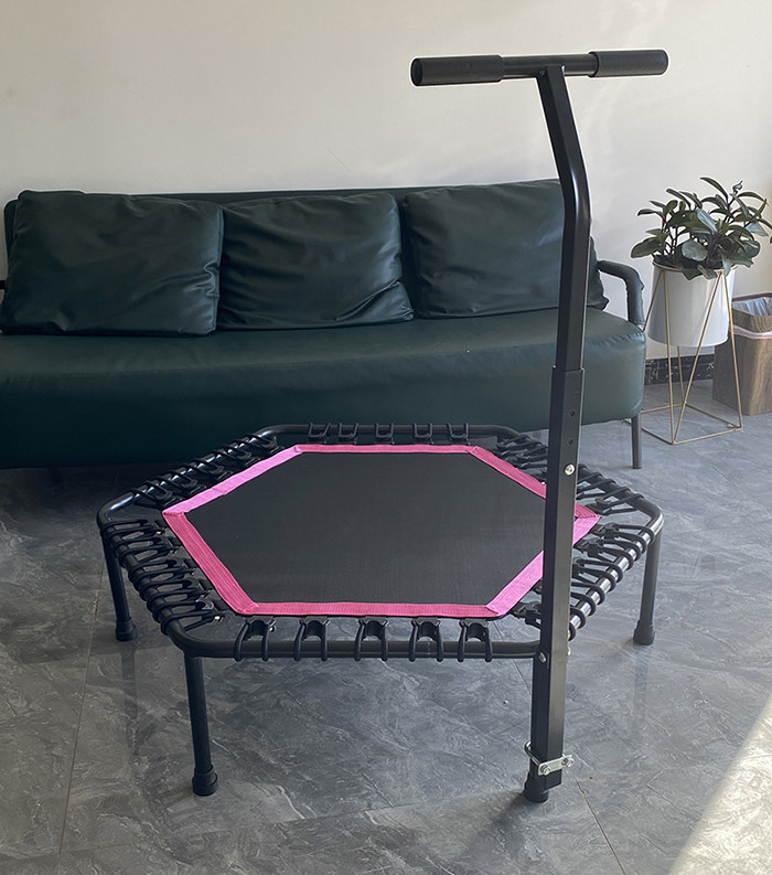 50 inch frame size hexagon fitness rebounder trampolines